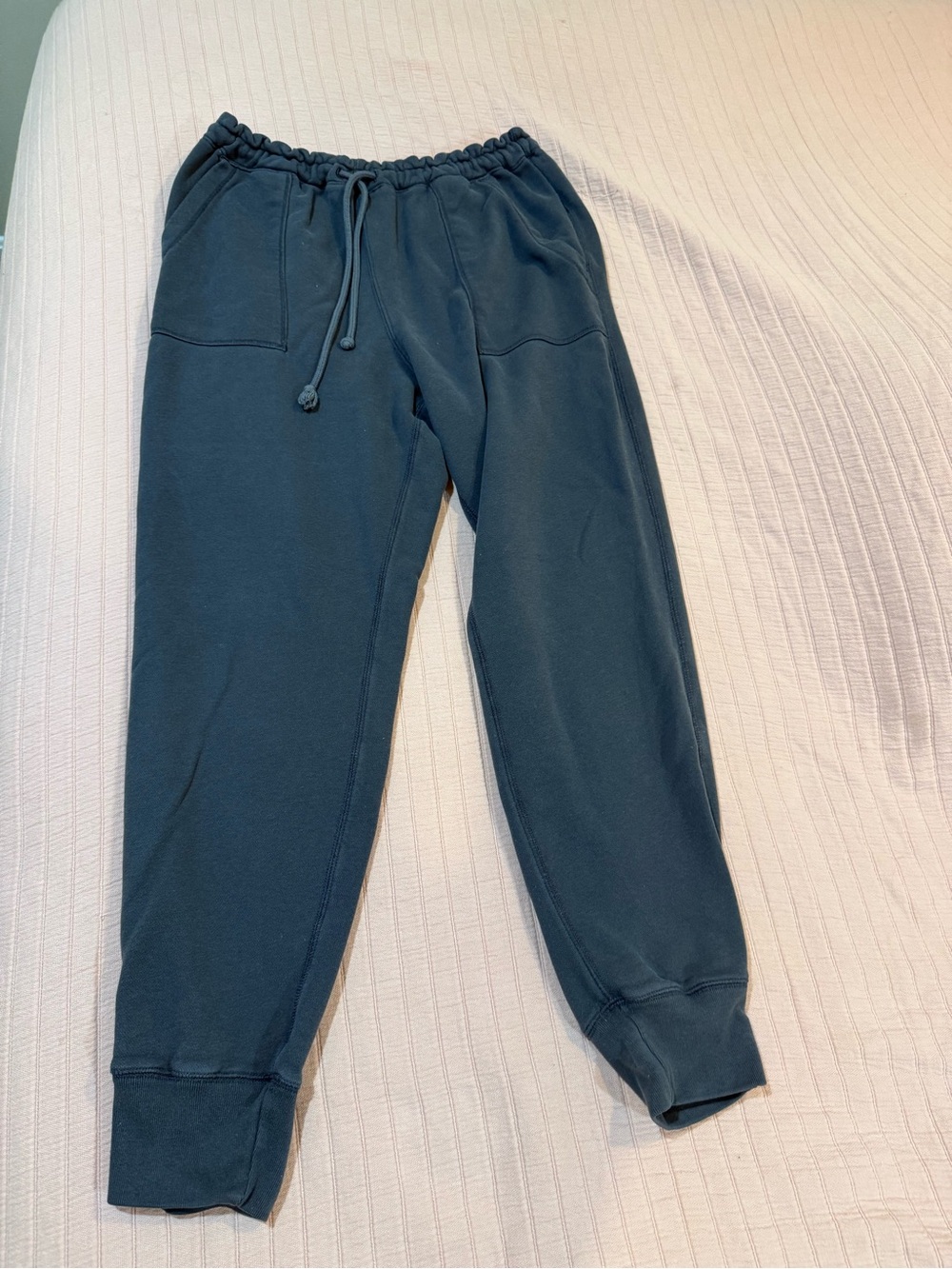 Cozy Drawstring Joggers in Deep Gray